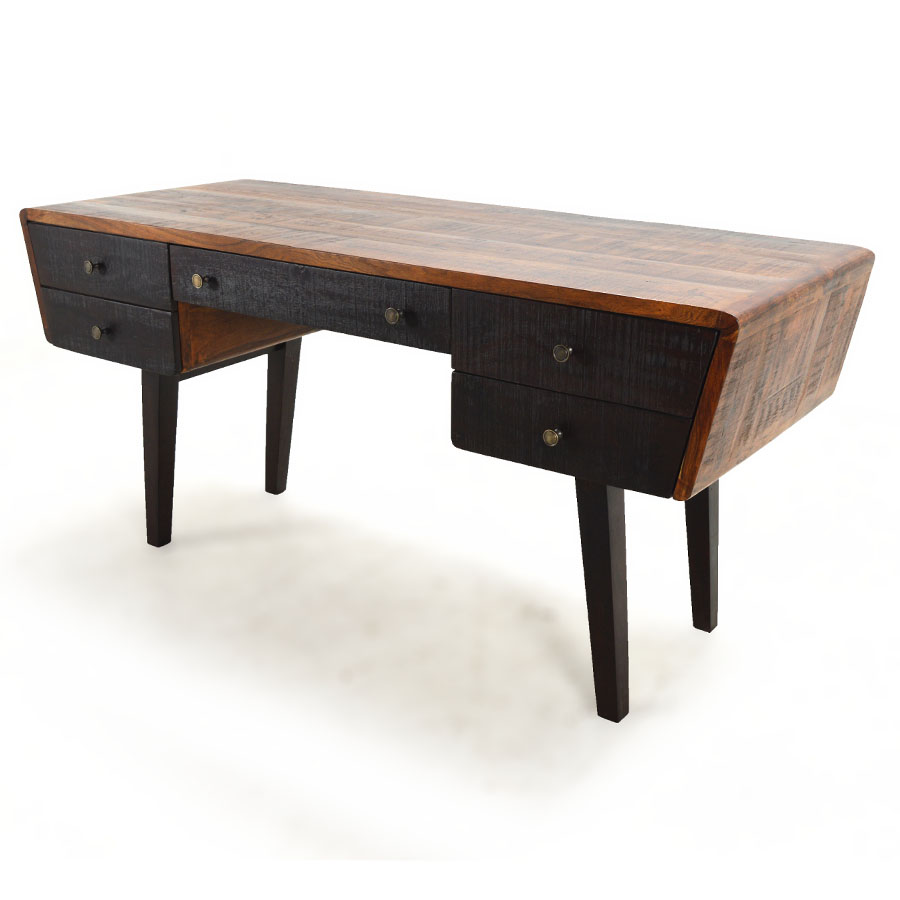 Argos Desk Warm Walnut Home Source Furniture