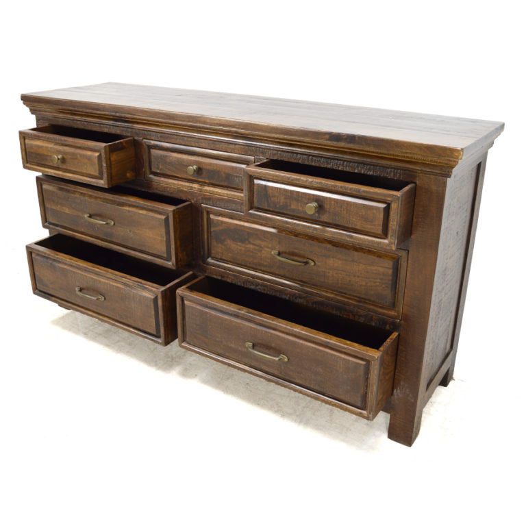 Fargo 7 Drawer Dresser, Vintage Reclaim Home Source Furniture