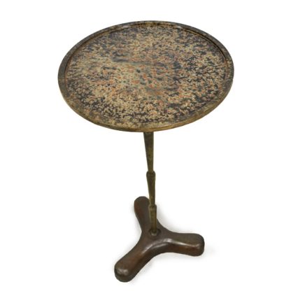 Elliot Cocktail Side Table in Antique Desert - Home Source Furniture, Houston, TX