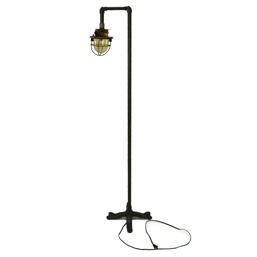 industrial floor lamp