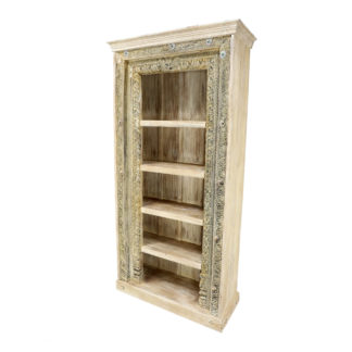 Tobia Sand Bookshelf - Home Source Furniture - Houston, TX - homesourcetx.com