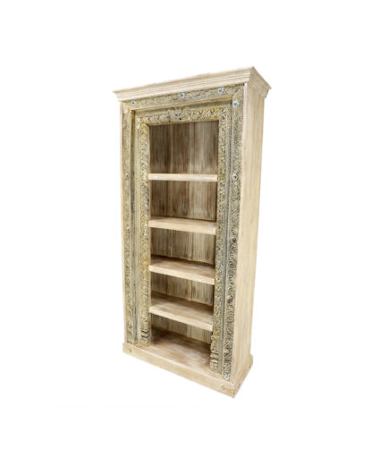 Tobia Sand Bookshelf - Home Source Furniture - Houston, TX - homesourcetx.com