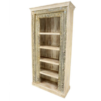 Tobia Sand Bookshelf - Home Source Furniture - Houston, TX - homesourcetx.com