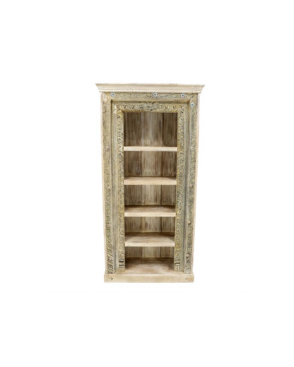 Tobia Sand Bookshelf - Home Source Furniture - Houston, TX - homesourcetx.com