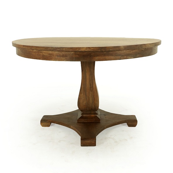 Walcot 48 Round Dining Table Vintage, Old Round Wood Dining Table