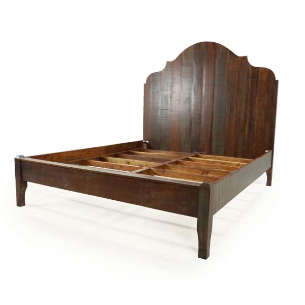 Alamosa Handcrafted King Bed, Reclaimed Wood Home Source Furniture
