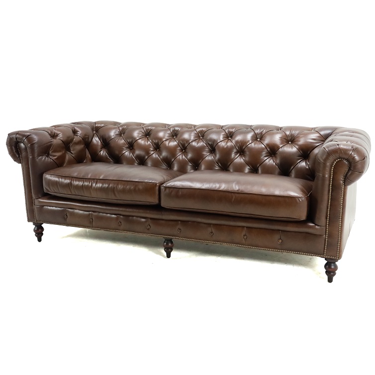 Clark 89 Top Grain Leather Sofa Home