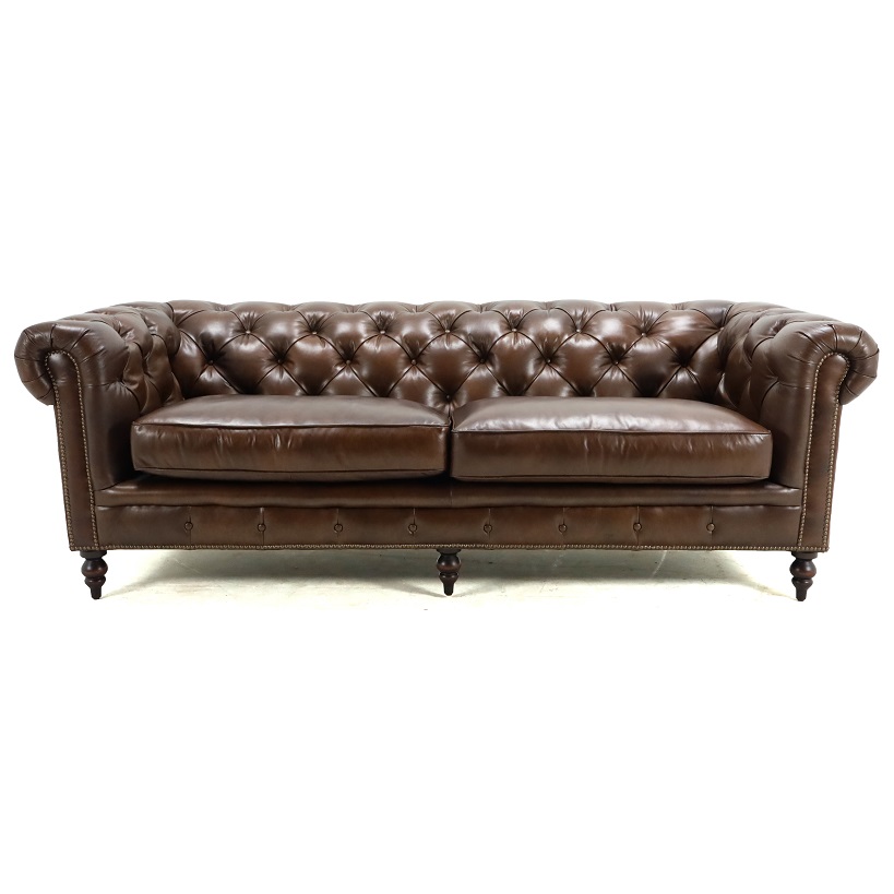 Clark 89 Top Grain Leather Sofa Home