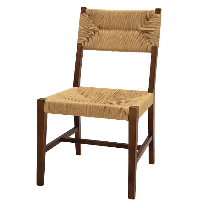 Chord woven online back dining chair