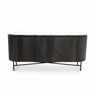 Perry 63" Storage Console With Marble